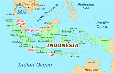 jakarta indonesia map.